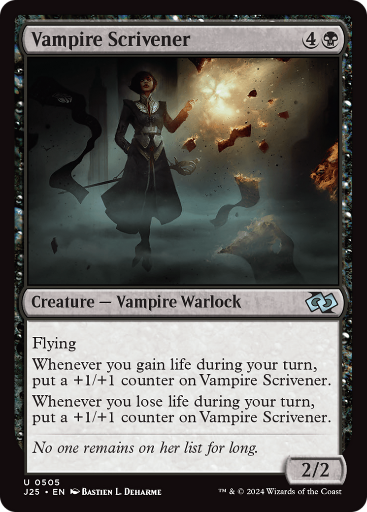 Vampire Scrivener (J25-505) - uncommon