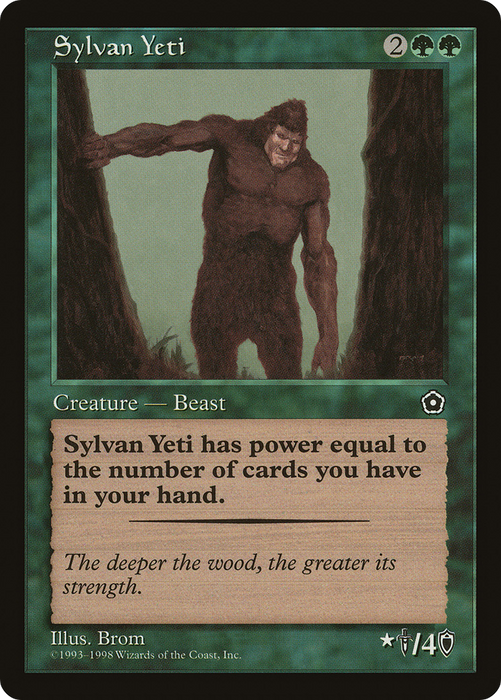 Sylvan Yeti (P02-147) - rare