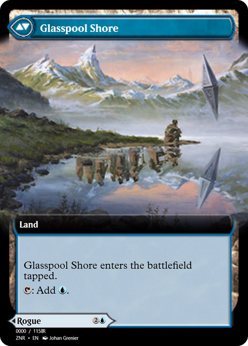 Glasspool Mimic // Glasspool Shore (PRM-83872) - rare - Foil