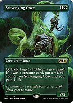 Scavenging Ooze (M21-318) - rare (Borderless) - Foil