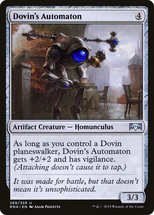 Dovin's Automaton (RNA-268) - uncommon