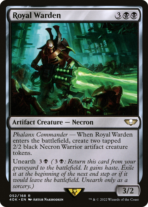 Royal Warden (40K-052) - rare