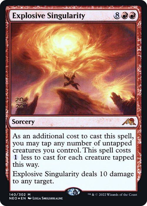 Explosive Singularity (PRE-140S) - mythic - Foil