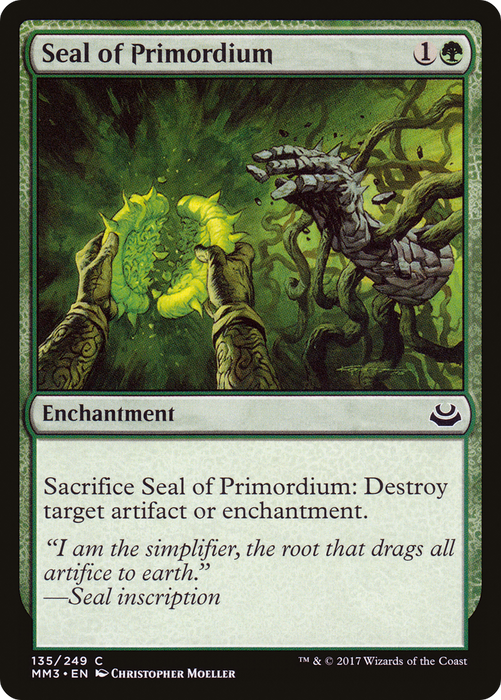 Seal of Primordium (MM3-135) - common - Foil
