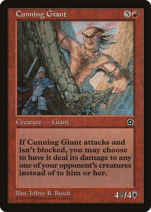 Cunning Giant (P02-093) - rare