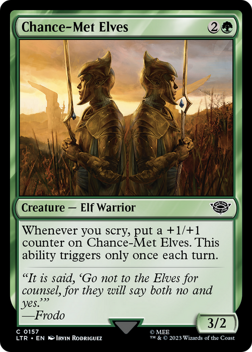 Chance-Met Elves (LTR-157) - common - Foil