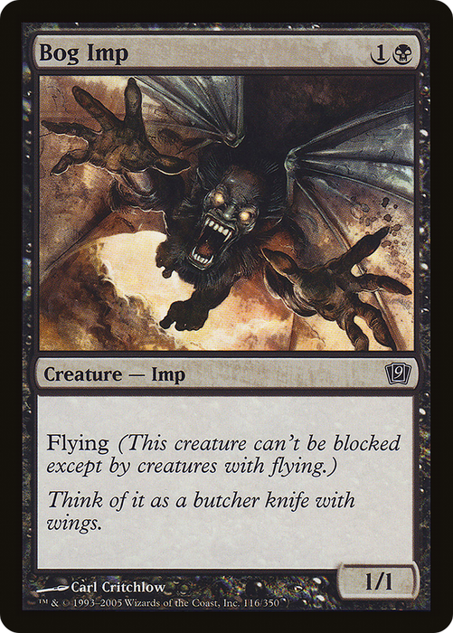 Bog Imp (9ED-116★) - common - Foil