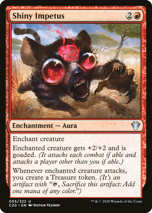 Shiny Impetus (C20-055) - uncommon