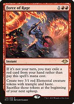 Force of Rage (MH1-124) - rare