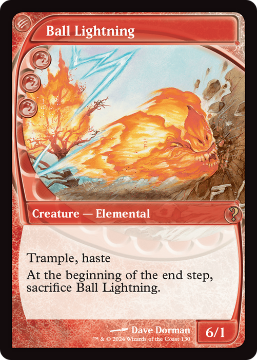 Ball Lightning (MB2-130) - rare