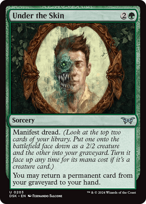 Under the Skin (DSK-203) - uncommon - Foil