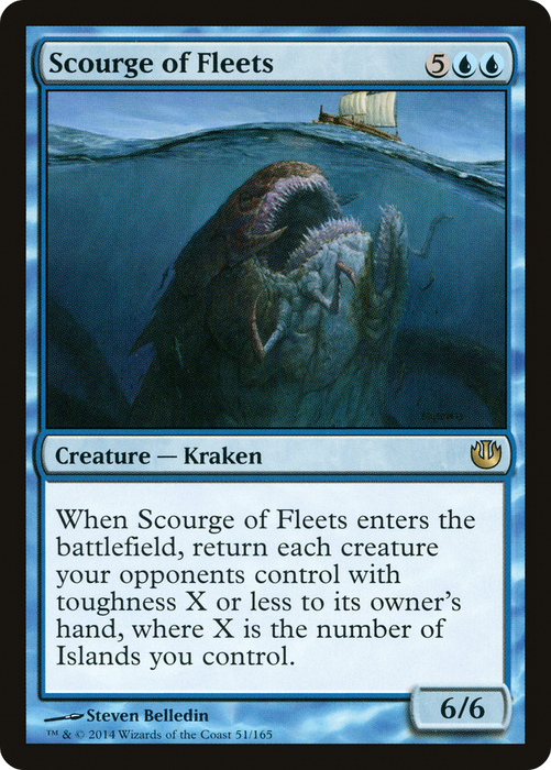 Scourge of Fleets (JOU-051) - rare - Foil