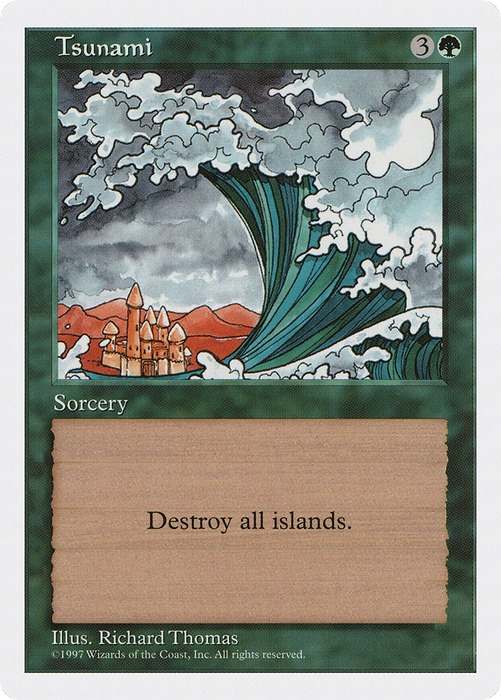 Tsunami (5ED-334) - uncommon