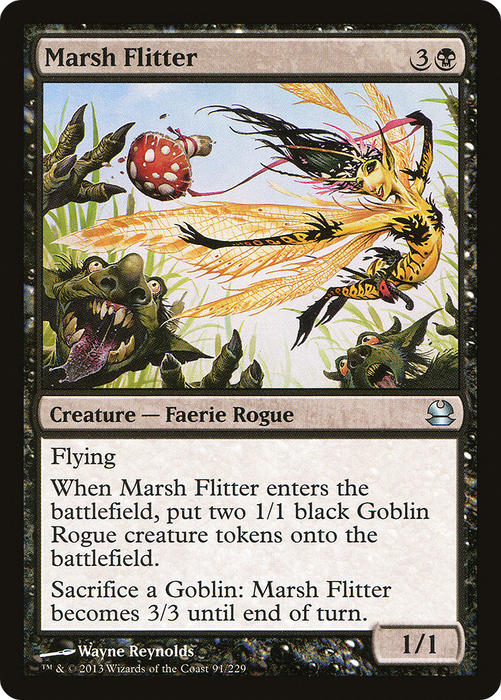 Marsh Flitter (MMA-091) - uncommon - Foil
