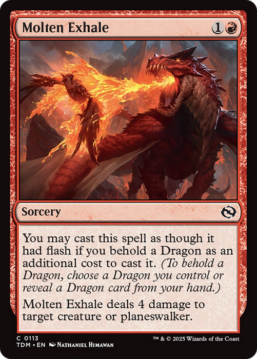Molten Exhale (TDM-113) - common - Foil
