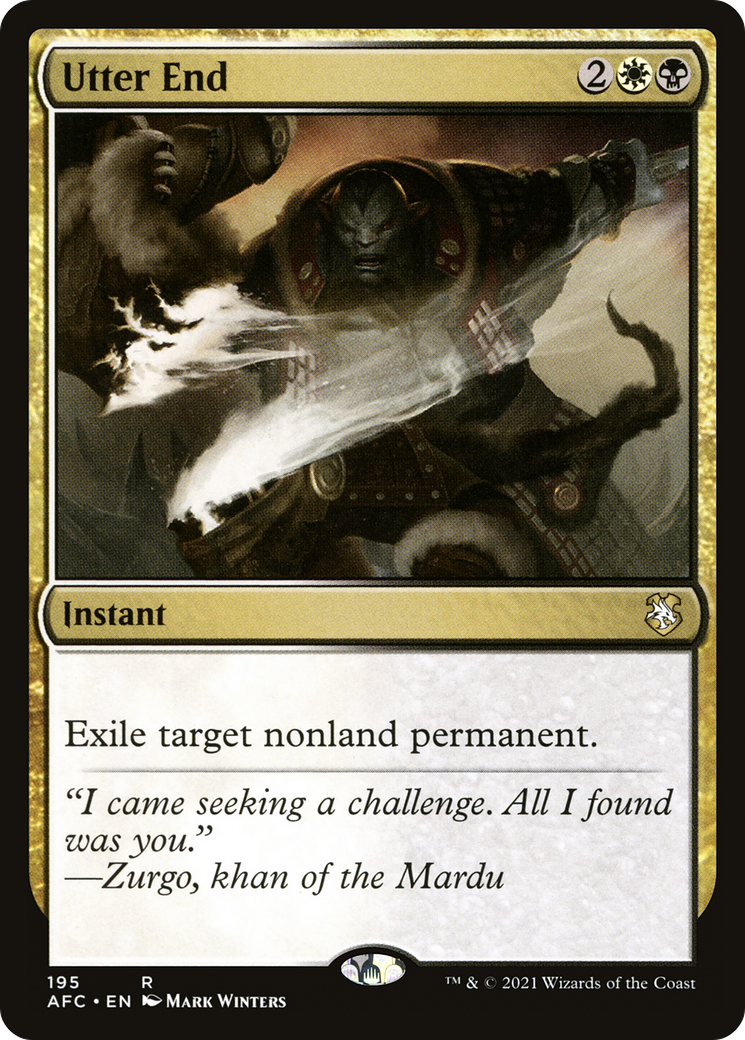 Utter End (AFC-195) - rare
