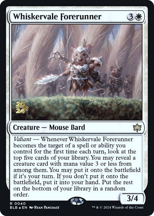 Whiskervale Forerunner (PRE-40S) - rare - Foil