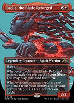 Laelia, the Blade Reforged (MH3-368) - rare (Borderless)
