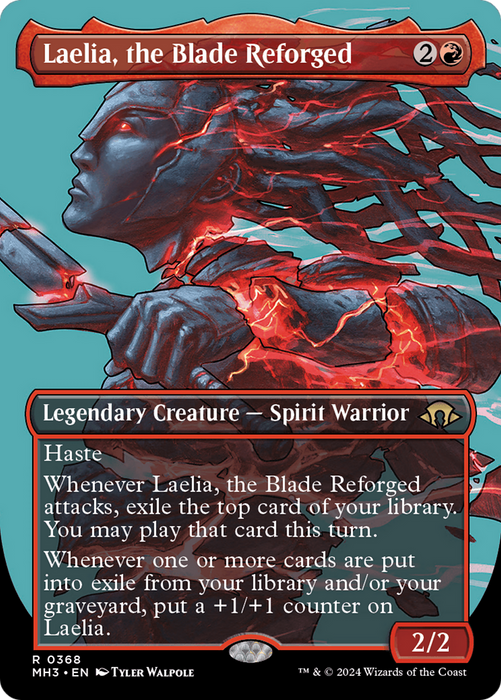 Laelia, the Blade Reforged (MH3-368) - rare (Borderless) - Foil