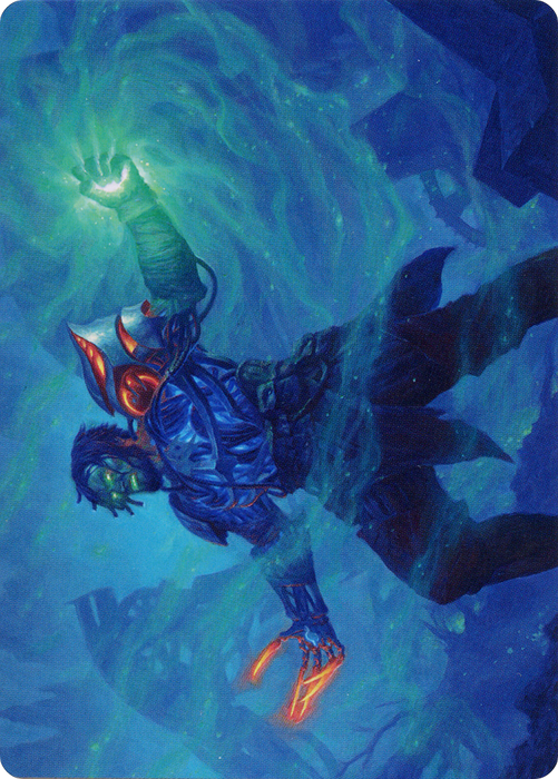 Mishra, Claimed by Gix // Mishra, Claimed by Gix (ABRO-037) - common (Borderless) - Foil