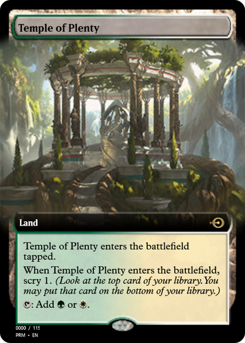Temple of Plenty (PRM-79879) - rare - Foil