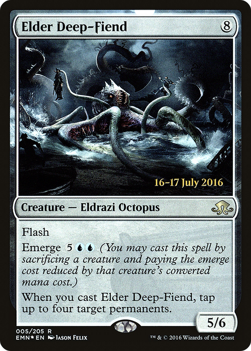 Elder Deep-Fiend (PRE-05S) - rare - Foil