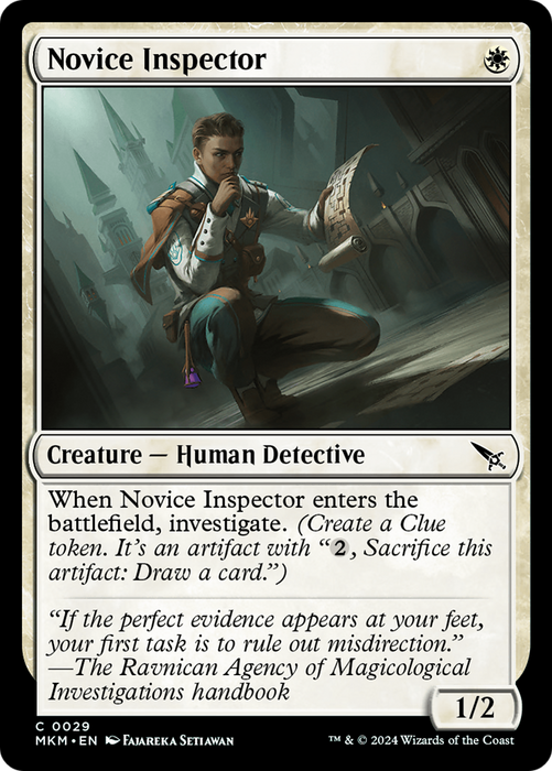 Novice Inspector (MKM-029) - common