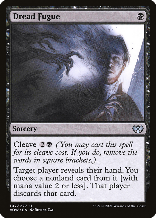 Dread Fugue (VOW-107) - uncommon - Foil