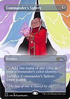 Commander's Sphere (SLD-315) - rare (Borderless)