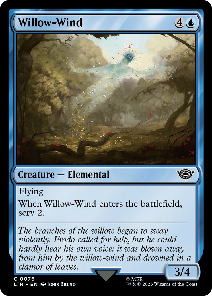 Willow-Wind (LTR-076) - common - Foil