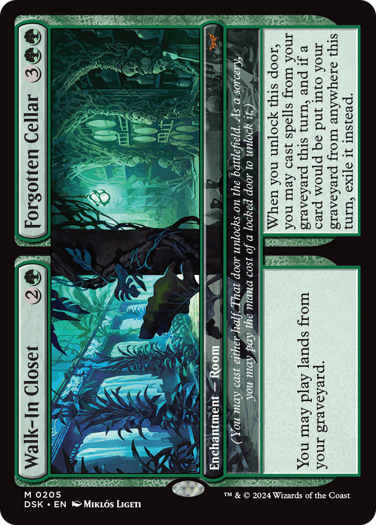 Walk-In Closet // Forgotten Cellar (DSK-205) - mythic