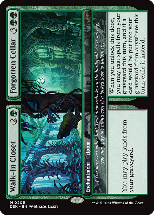 Walk-In Closet // Forgotten Cellar (DSK-205) - mythic