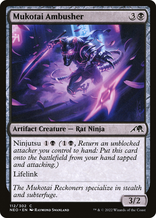 Mukotai Ambusher (NEO-112) - common - Foil