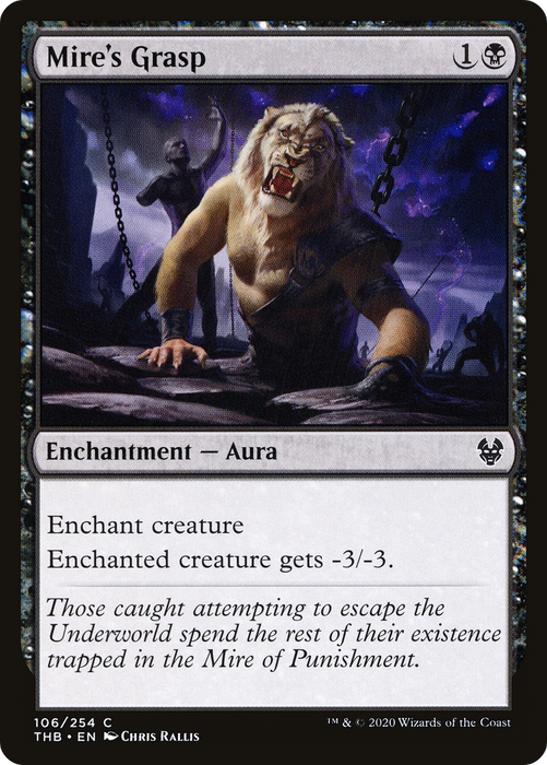 Mire's Grasp (THB-106) - common - Foil