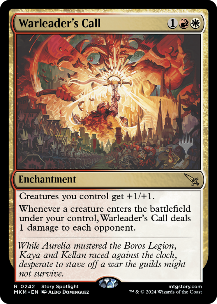 Warleader's Call (PPMKM-242P) - rare