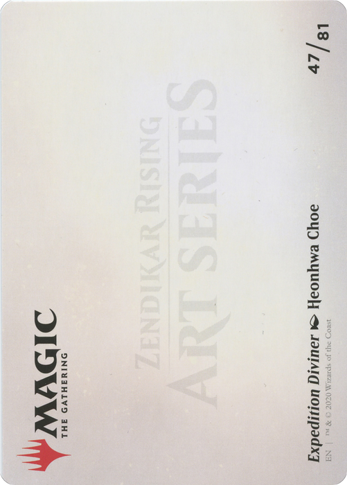 Expedition Diviner // Expedition Diviner (AZNR-047) - common (Borderless)