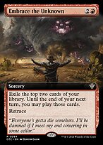 Embrace the Unknown (OTC-064) - rare: (Extended Art)