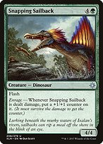 Snapping Sailback (XLN-208) - uncommon - Foil