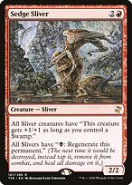 Sedge Sliver (TSR-187) - rare - Foil