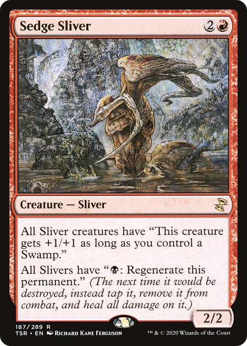 Sedge Sliver (TSR-187) - rare