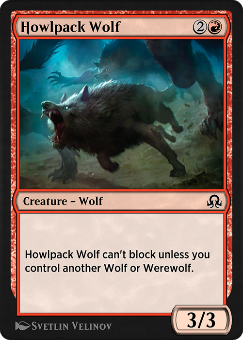 Howlpack Wolf (SIR-162) - common