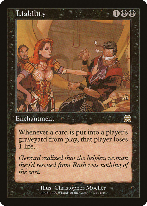 Liability (MMQ-144) - rare - Foil