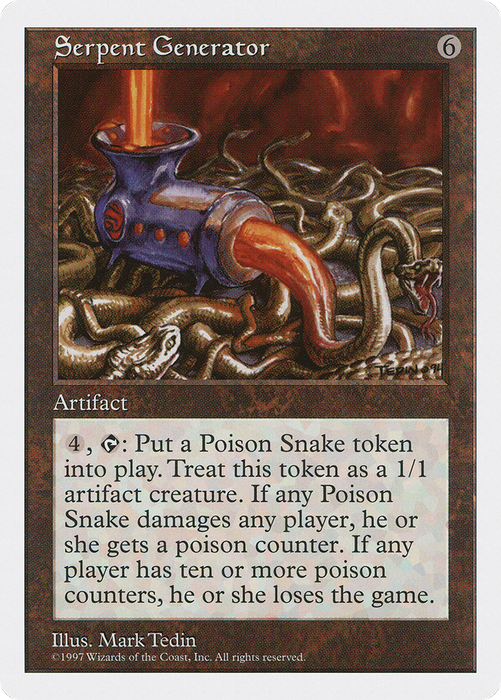 Serpent Generator (5ED-397) - rare