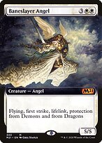 Baneslayer Angel (M21-340) - mythic: (Extended Art)