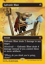 Galvanic Blast (SPG-100) - mythic (Borderless) - Foil