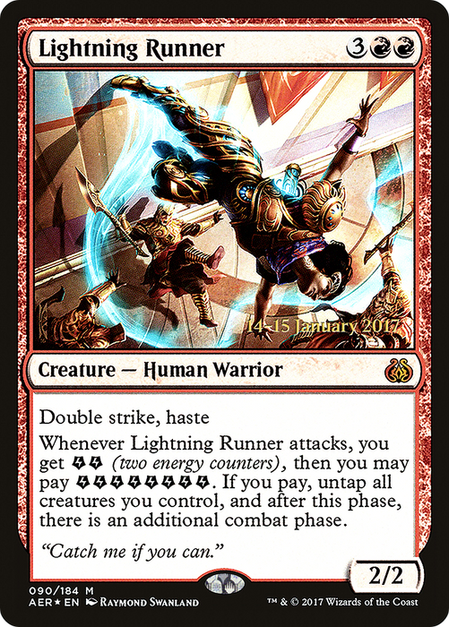 Lightning Runner (PRE-90S) - mythic - Foil