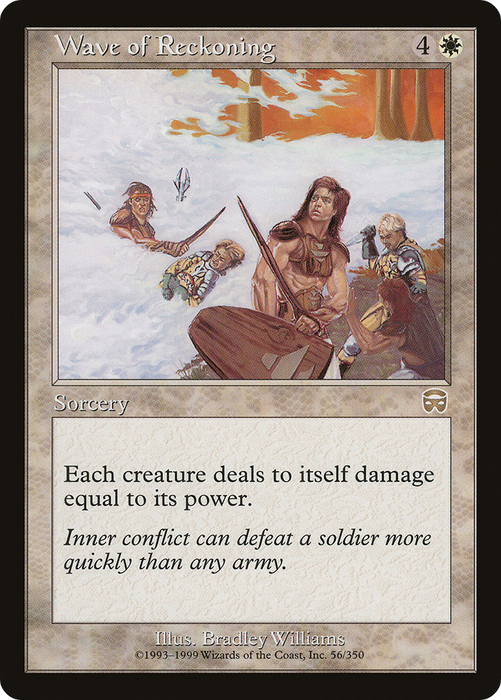 Wave of Reckoning (MMQ-056) - rare - Foil