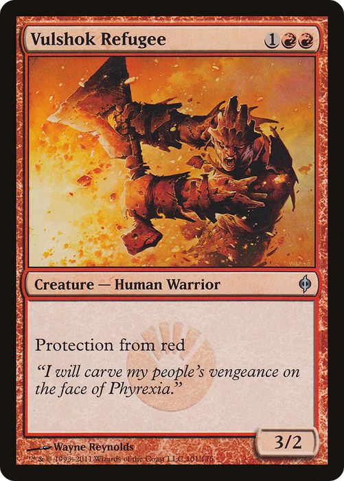 Vulshok Refugee (NPH-101) - uncommon - Foil