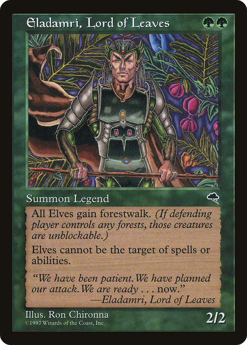 Eladamri, Lord of Leaves (TMP-224) - rare