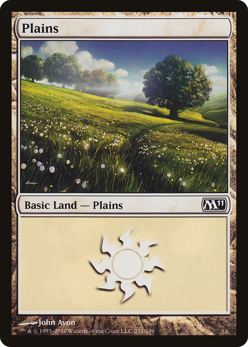 Plains (M11-231) - common - Foil